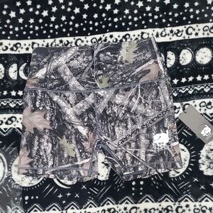 G59 Records Camo Biker Shorts